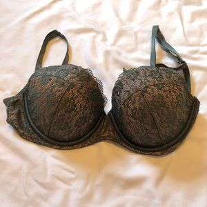 Dream Angels Demi Bra Green sequined